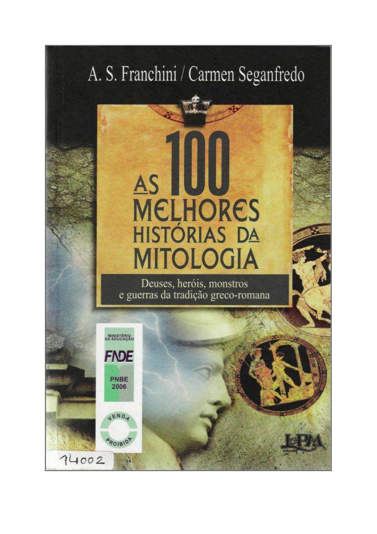 As 100 melhores histórias da mitologia