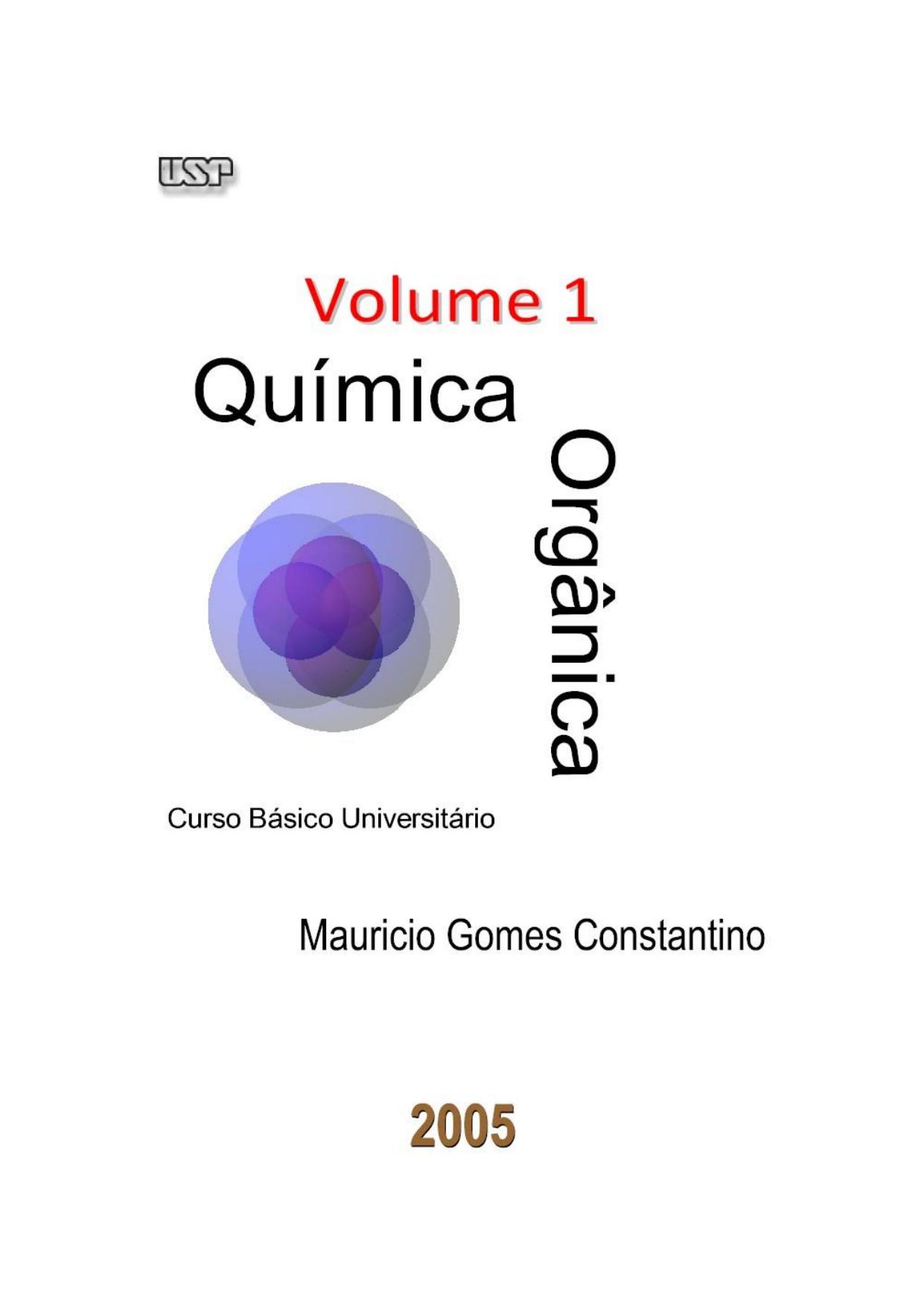 Química Orgânica - Volume 1