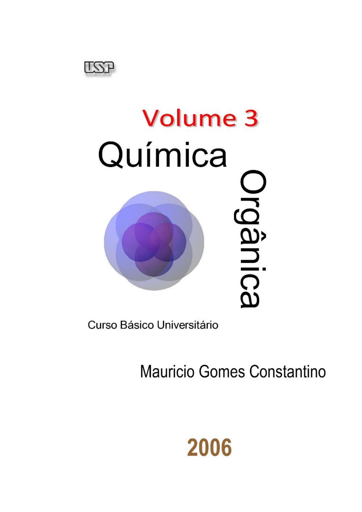 Química Orgânica - Volume 3